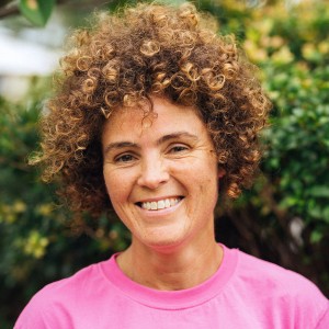 Katherine smiling